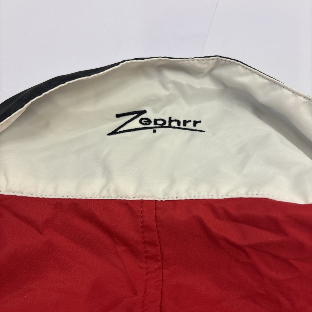 Vtg Pearl Izumi Jacket Mens Size L Black Red Cycling Windbreaker 90s - Picture 5 of 11